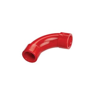 URMET SPA UTD1043/623 CURVA 90 IN ABS COLORE ROSSO