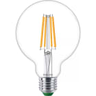 SIGNIFY ITALY SPA - PHLMLG9560827A MASTER, LED, G95, 60 W, E27, 2700 K, 840 lm, CRI 80, 50000 ore, Vetro