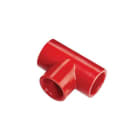 URMET SPA - UTD1043/626 MANICOTTO A T IN ABS COL.ROSSO