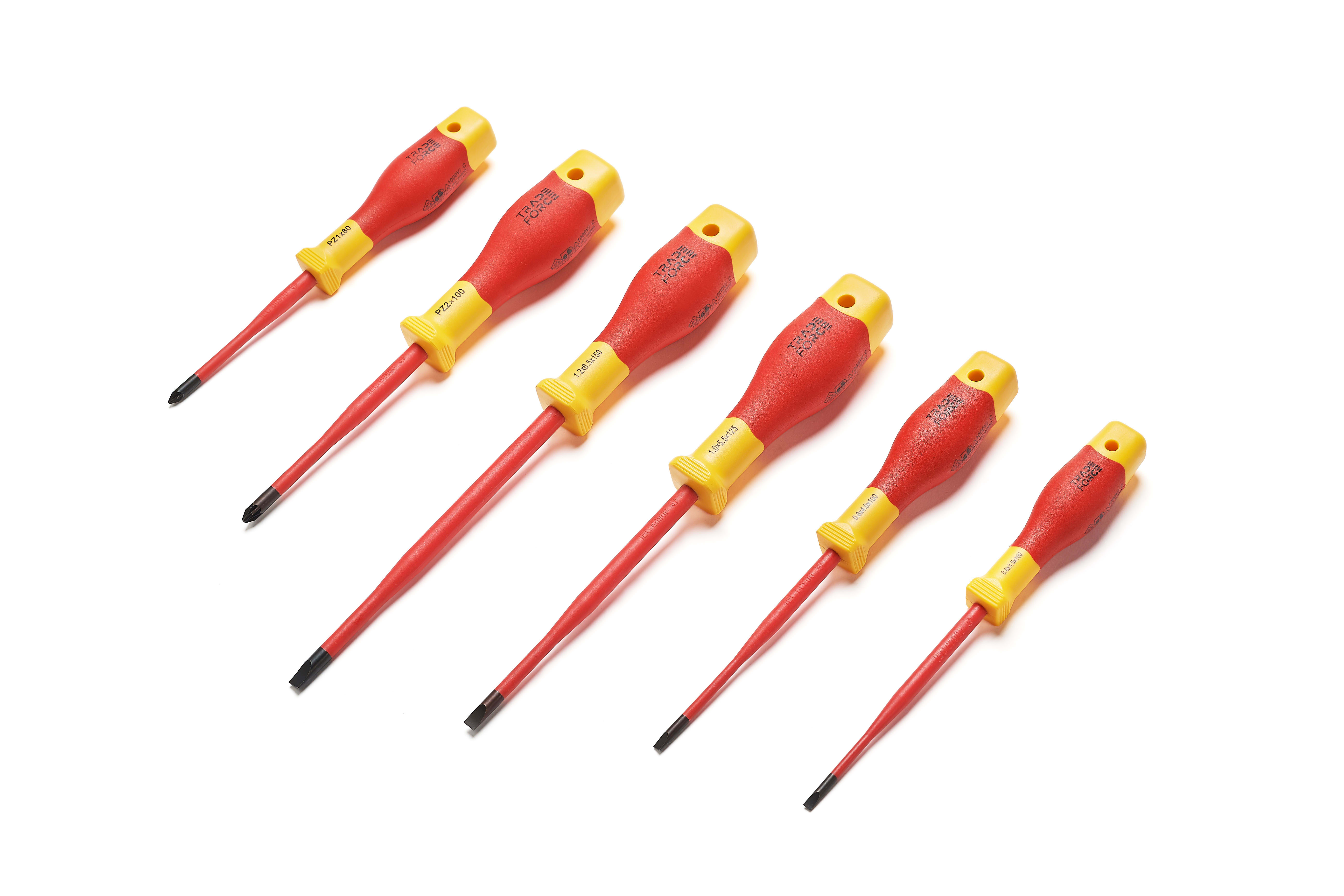 TRADEFORCE TDM0118150005 SET 6 CACCIAVITI ISOLATI (LAMA+PZ)