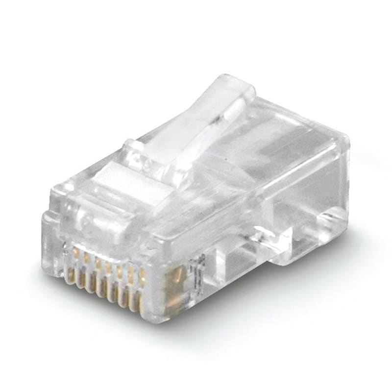 SCAME PARRE SPA - SCA180.815P SPINA PLUG RJ45 CAT.6 UTP PASSANTE
