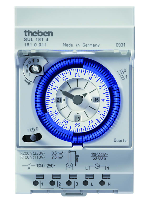 THEBEN SRL THE1810011 SUL 181 D INTERR. ORARIO MECCAN. 3MOD GI