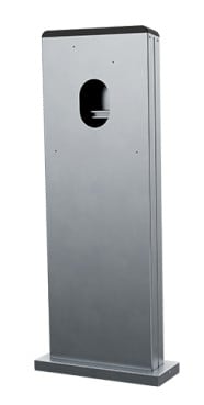 MENNEKES E-MOBILITY - MKE18632 PALO IN ACCIAIO INOX PER 1 AMTRON TWINCH