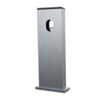 MENNEKES E-MOBILITY - MKE18633 PALO IN ACCIAIO INOX PER 2 AMTRON TWINCH