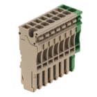 WEIDMULLER WEI1867150000 ZP 2.5/1AN/8 GN/BE