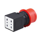 ROSI MATERIALE ELETT RCO1873 ADATT. SPINA CEE 5P-2 PRESE BIP. 220V IP
