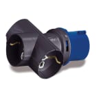 ROSI MATERIALE ELETT RCO1879 ADATT. SPINA CEE-3 SCHUKO BIV 16A 220V I