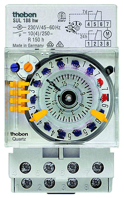 THEBEN SRL THE1880108 SUL 188 HW INT.T 3M/DIN 24H/7G CAV 1CAN