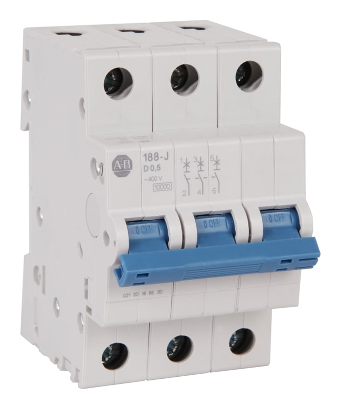 ROCKWELL AUTOMATION - RCK188-J3C010 MINIATURE CIRCUIT BREAKER 1 A