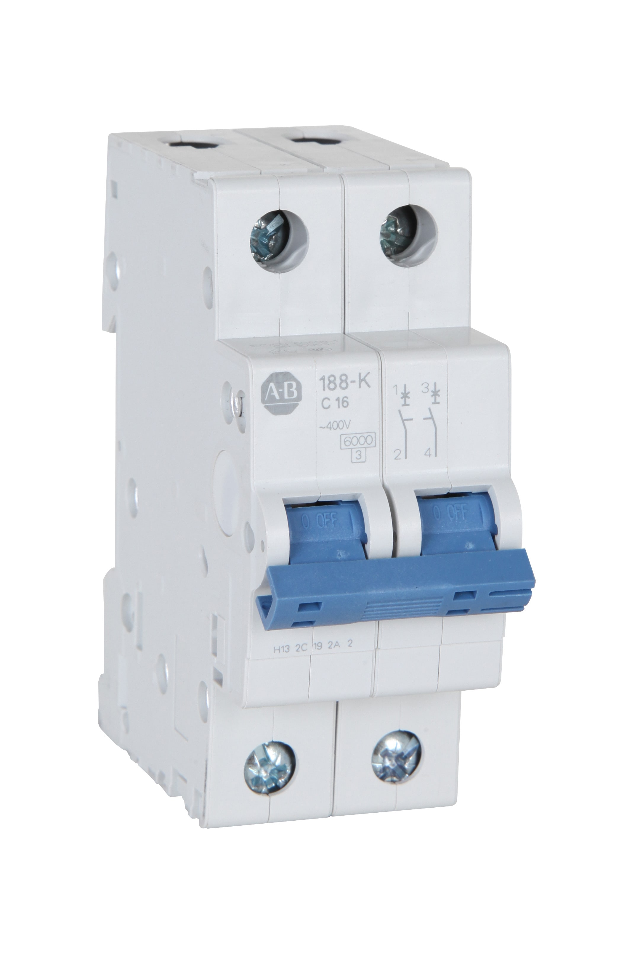 ROCKWELL AUTOMATION - RCK188-K2B160 MINIATURE CIRCUIT BREAKER 16 A
