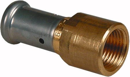 HENCO - CAPPELLOTTO CPL18P2605 MANICOTTO FEMMINA IN OTTONE 26X3/4