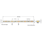 ELCART DISTRIBUTION - ERT186094600 STRISCIA LED 8W/M BF 12V IP65