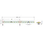 ELCART DISTRIBUTION ERT186100500 STRISCIA LED 8W/M BCC 24V IP20