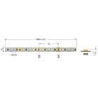 ELCART DISTRIBUTION - ERT186262200 LEDSTRIP 16W/MT 24V BNATUR. IP20