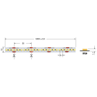 ELCART DISTRIBUTION ERT186364200 LEDSTRIP 20W/MT 24V BNATURA IP20