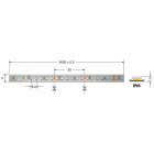 ELCART DISTRIBUTION ERT186691100 STRISCIA LED 9,6W/M B 24V IP65