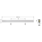ELCART DISTRIBUTION ERT186747500 NEON STRIP DIGITALE RGB 24V IP67