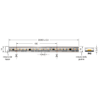 ELCART DISTRIBUTION - ERT187005000 STRI.LED 17W/M BF 220V IP65 25M