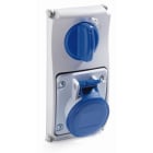 ROSI MATERIALE ELETT RCO19.3214B6-I PR BLOC VERT INC IP44 3P 16A 220V