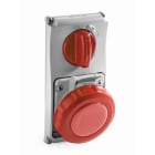 ROSI MATERIALE ELETT RCO19.3316R6-I PR BLOC VERT INC IP67 4P 16A 380V