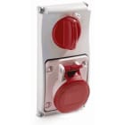 ROSI MATERIALE ELETT - RCO19.3414R6-I PR BLOC VERT INC IP44 5P 16A 380V