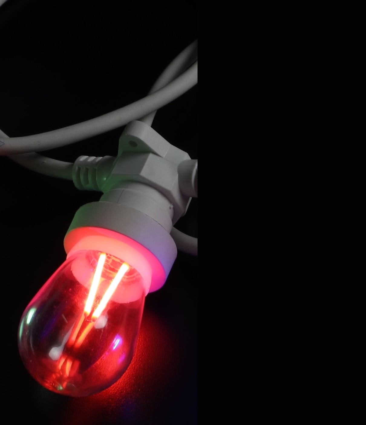 GIOCOPLAST NATALE SP - GCP19018343 LAMP. GOCCIA LED ROSSO 2 W E27