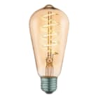 GIOCOPLAST NATALE SP - GCP19019036 LAMPADINA VINTAGE DESIGN AMBRA ST64 4W E