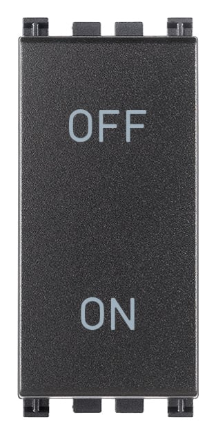 VIMAR SPA - VIW19016 Interruttore 2P 20AX grigio