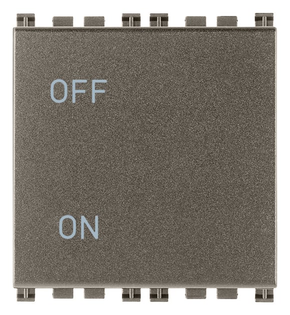 VIMAR SPA - VIW19016.2.M Interruttore 2P 20AX 2M Metal