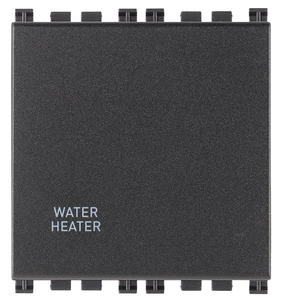 VIMAR SPA - VIW19016.2.WH Interruttore 2P 20AX WAT./HEAT.2M grigio
