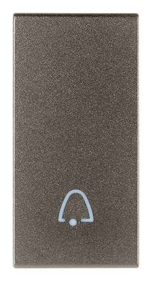 VIMAR SPA - VIW19021.C.M Tasto 1M simbolo campanello Metal