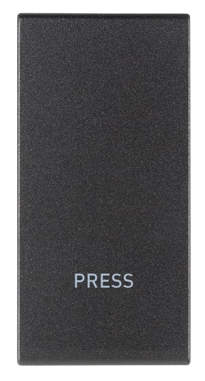 VIMAR SPA VIW19021.PS TASTO 1M PRESS GRIGIO