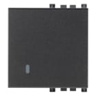 VIMAR SPA - VIW19022.AB TASTO 2M ANTIBATTERICO GRIGIO