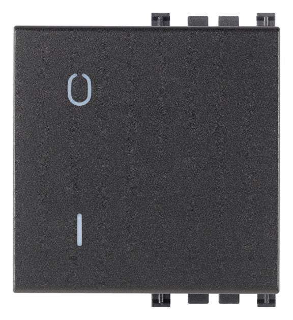 VIMAR SPA - VIW19022.99 TASTO 2M SIMBOLO O I GRIGIO