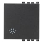 VIMAR SPA - VIW19022.L Tasto 2M simbolo luce grigio