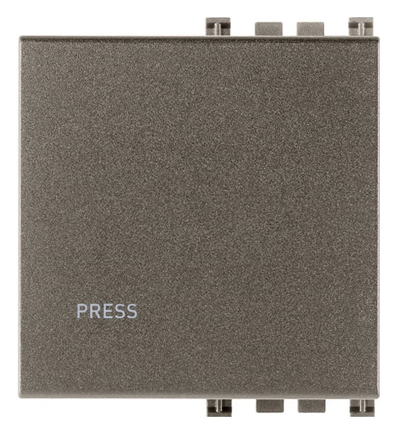 VIMAR SPA VIW19022.PS.M TASTO 2M PRESS METAL