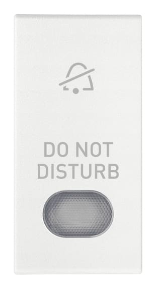VIMAR SPA VIW19026.DND.B TASTO 1M CON DIFFUSORE SIMB. DND BIANCO