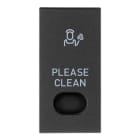 VIMAR SPA - VIW19026.PLS TASTO 1M CON DIFFUSORE SIMB. PLS GRIGIO