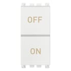 VIMAR SPA VIW19058.B DUE PULSANTI INDIPEND. NO+NC 10A BIANCO
