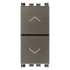 VIMAR SPA - VIW19062.M DUE PULSANTI INTERBLOCC. NO+NO 10A METAL