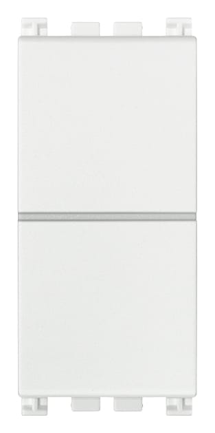 VIMAR SPA VIW19066.B DUE PULSANTI INDIPEND. NO+NO 10A BIANCO