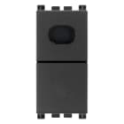 VIMAR SPA - VIW19068 Pulsante 1P NO 10A con spia grigio