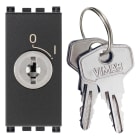 VIMAR SPA VIW19086 PULSANTE 2P NO 16A +CHIAVE GRIGIO