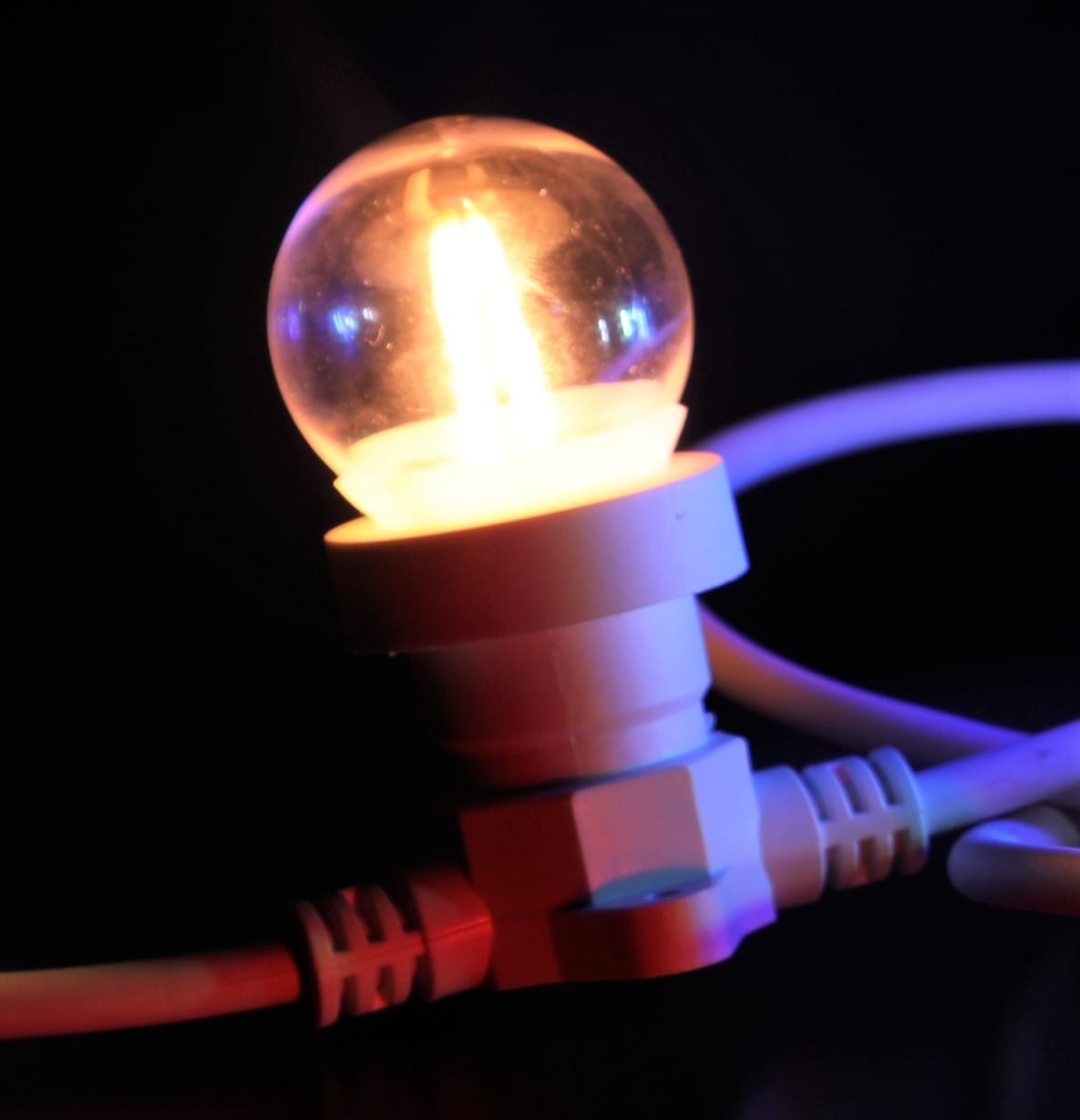 GIOCOPLAST NATALE SP GCP19018340 LAMP. GLOBINO LED BIA.CAL. 2 W E27