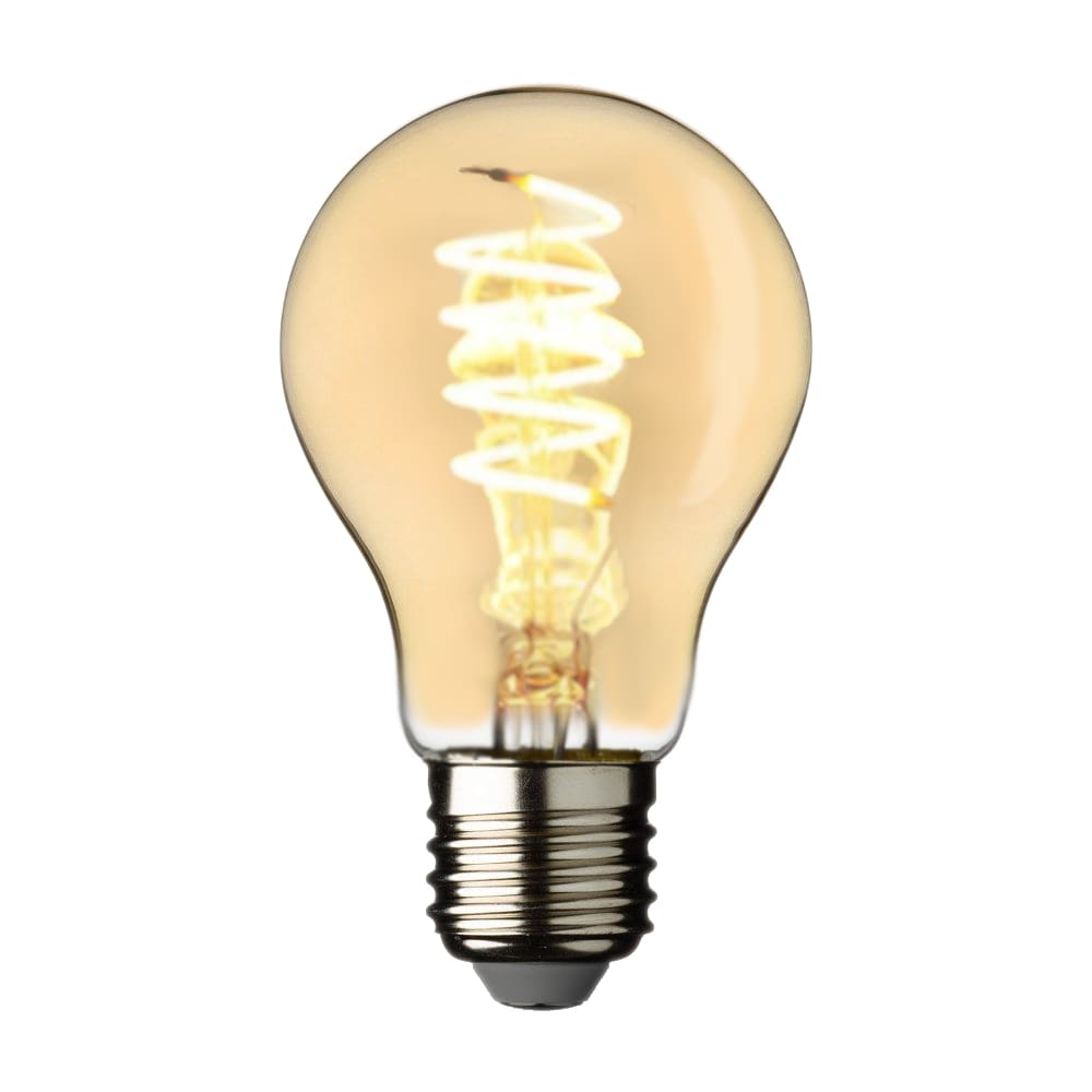 GIOCOPLAST NATALE SP GCP19019035 LAMPADINA VINTAGE DESIGN AMBRA A60 4W E2