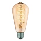 GIOCOPLAST NATALE SP GCP19019036 LAMPADINA VINTAGE DESIGN AMBRA ST64 4W E