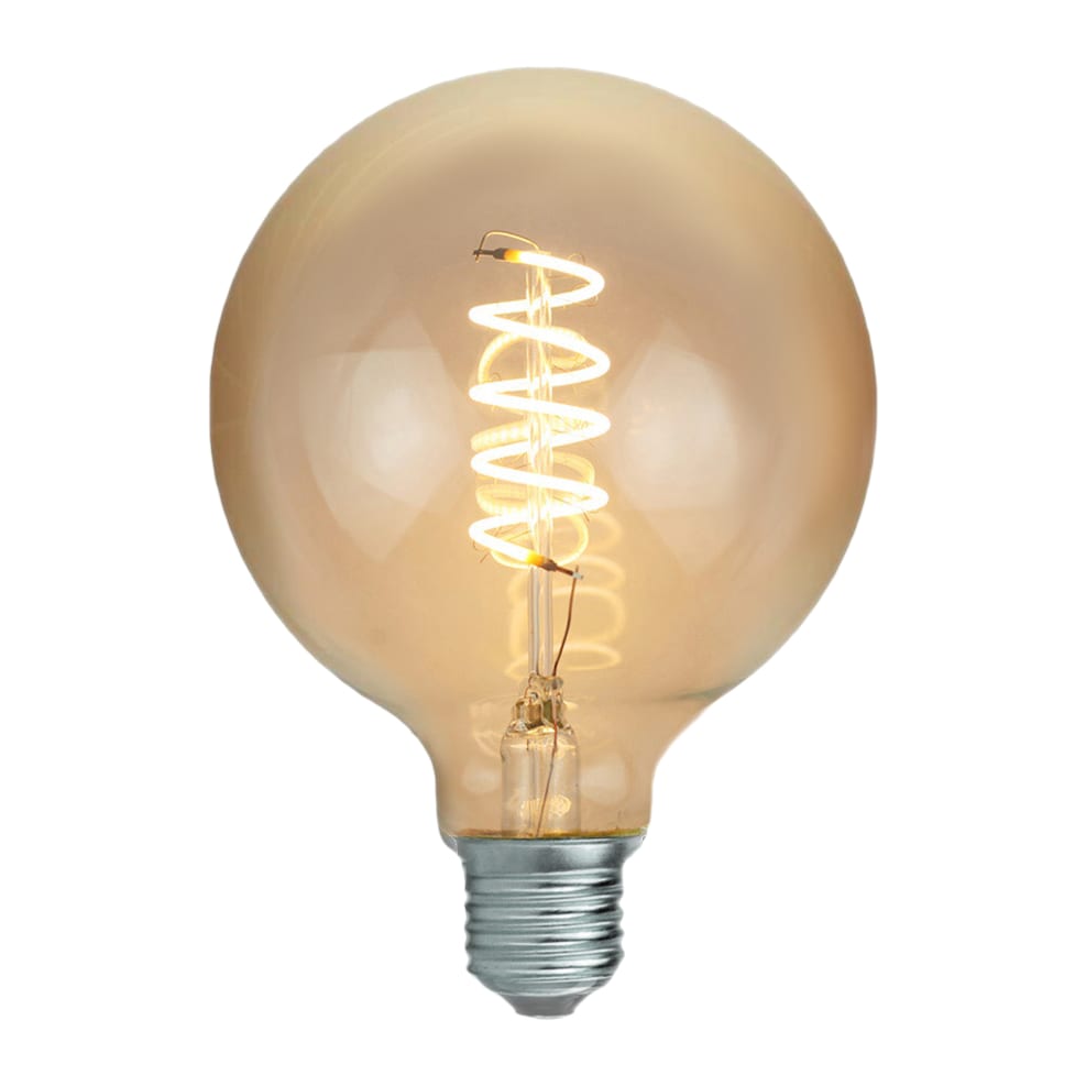 GIOCOPLAST NATALE SP GCP19019037 LAMPADINA VINTAGE DESIGN AMBRA G80 4W E2