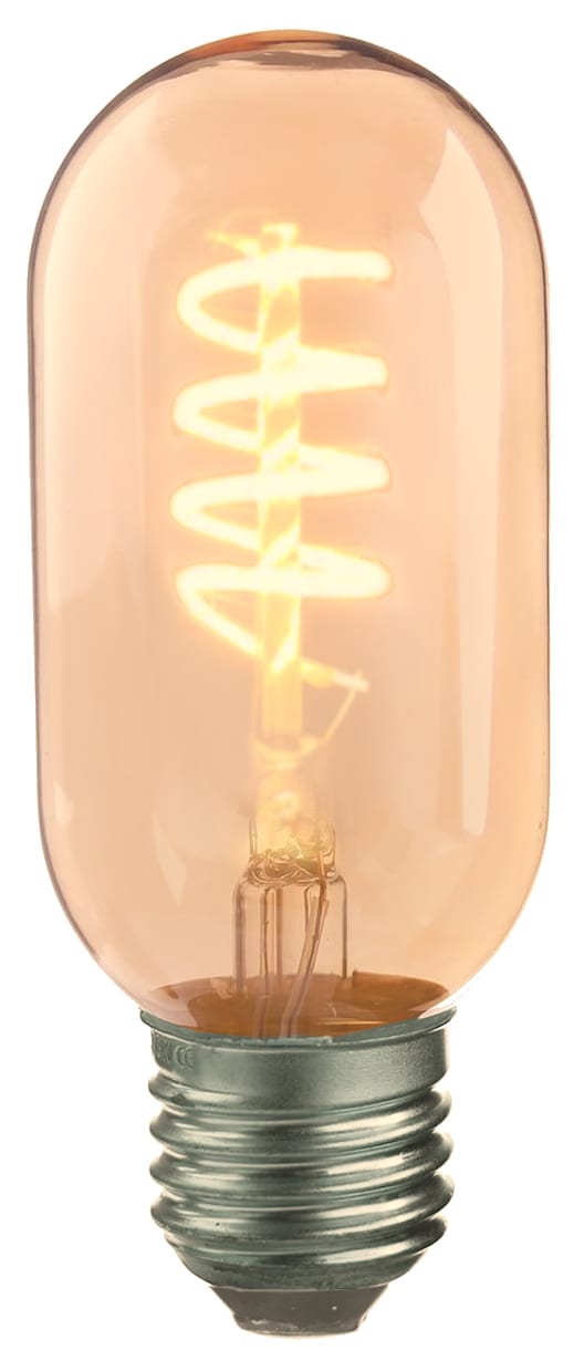 GIOCOPLAST NATALE SP GCP19019040 LAMPADINA VINTAGE DESIGN AMBRA T45 4W E2