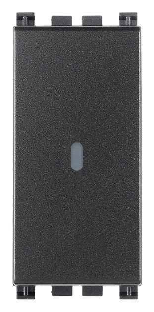 VIMAR SPA - VIW19100 INTERRUTTORE 1P 10AX ASSIALE GRIGIO