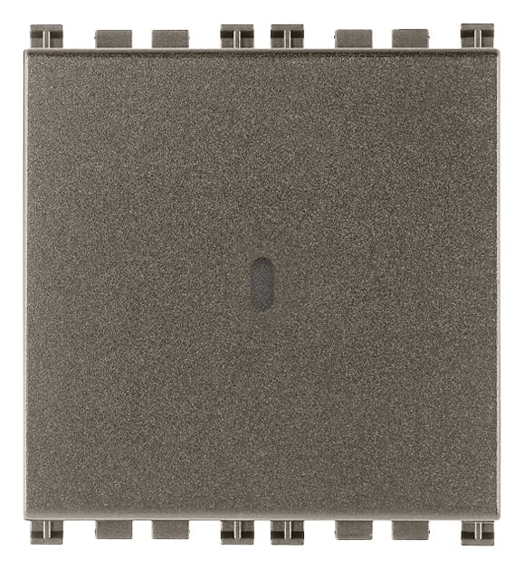 VIMAR SPA - VIW19100.2.M INTERRUTTORE 1P 10AX ASSIALE 2M METAL